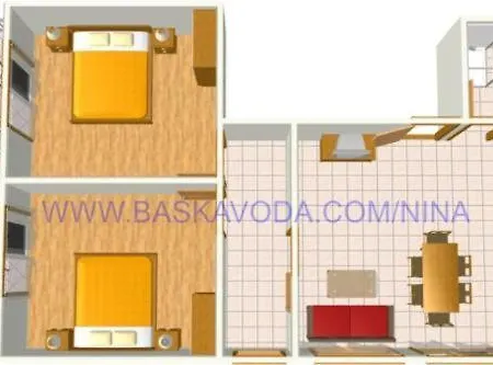 Apartman Nina M Baška Voda